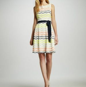 Trina Turk Heights Scalloped Fringe Dress